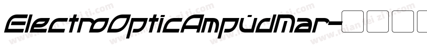 EIectroOpticAmpudMar字体转换