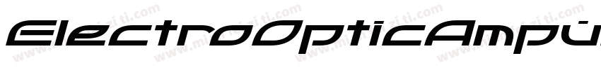 EIectroOpticAmpudMar字体转换