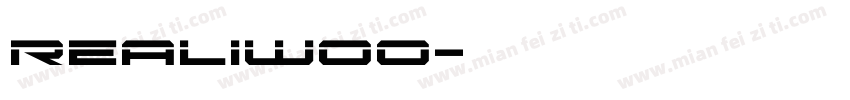 Realiwoo字体转换