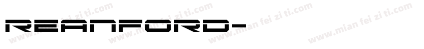 reanford字体转换