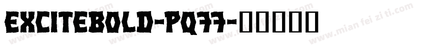Excitebold-Pq77字体转换