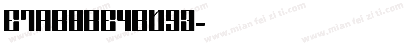E7AB8BE4BD93字体转换