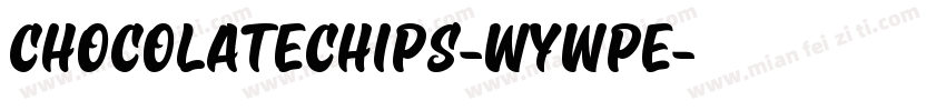 ChocolateChips-WyWPE字体转换