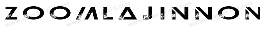 ZoomlaJinnongA106字体转换
