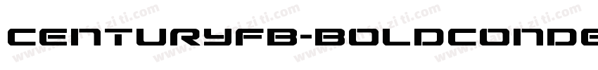 CenturyFB-BoldCondensed字体转换