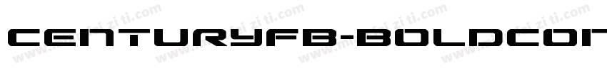 CenturyFB-BoldCondensed字体转换