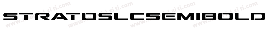 StratosLCSemiBold字体转换