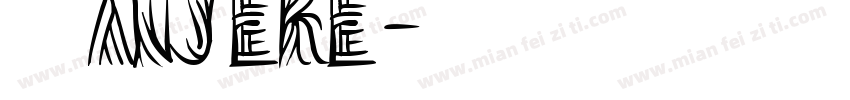 辽AN53K3字体转换
