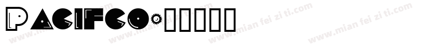 Pacifco字体转换