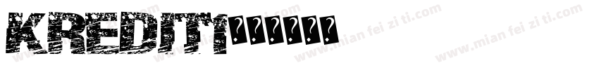 KREDIT1字体转换