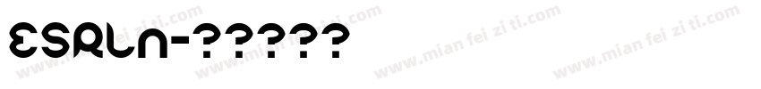 ESRLn字体转换