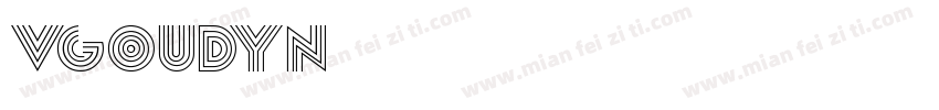 VGOUDYN字体转换