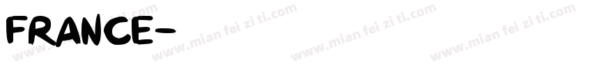 France字体转换