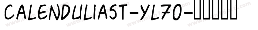 CalenduliaSt-YL7o字体转换