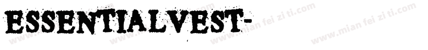 ESSENTIALVEST字体转换
