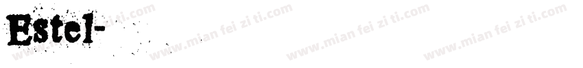 Estel字体转换