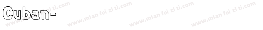 Cuban字体转换
