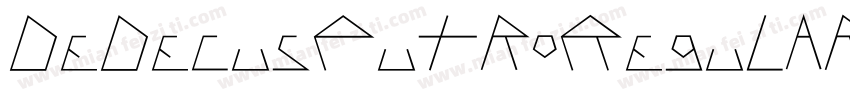DedecusPutroRegular-g9J1字体转换