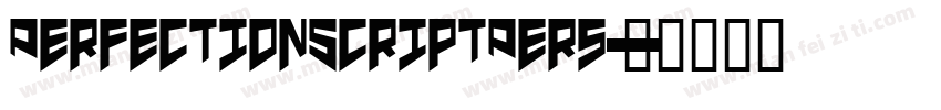 PerfectionScriptPers字体转换