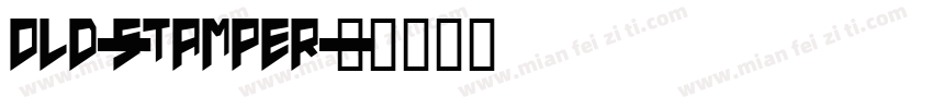 old-stamper字体转换