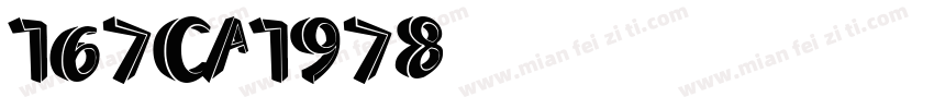 167-CA1978字体转换