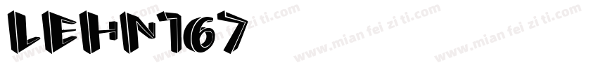 LEHN167字体转换