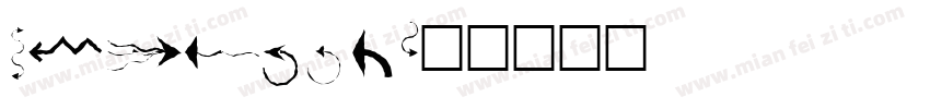 Rhondal字体转换