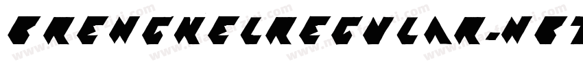 Brengkelregular-nBZg字体转换