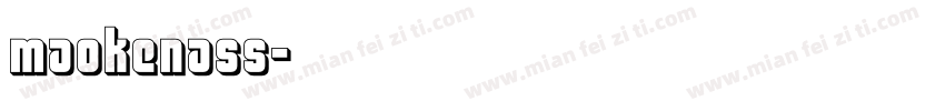 maokenass字体转换