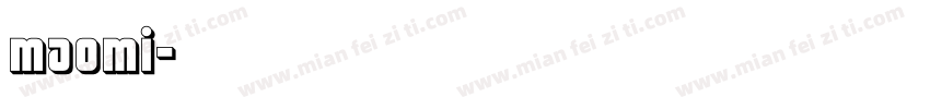 maomi字体转换