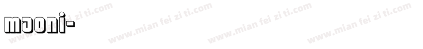 maoni字体转换