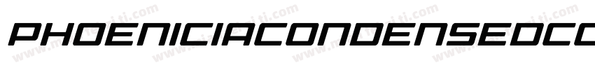 PhoeniciaCondensedCo字体转换
