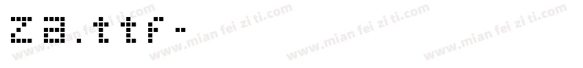 Za.ttf字体转换