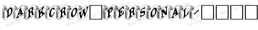 darkcrow_personal字体转换