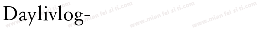 Daylivlog字体转换