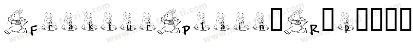 FrakturPlain-R7p6字体转换