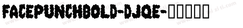 FacepunchBold-DJqE字体转换
