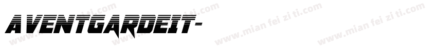 AventGardeIT字体转换