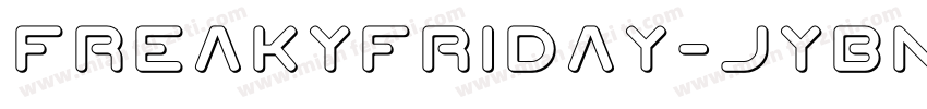 FreakyFriday-JyBn字体转换
