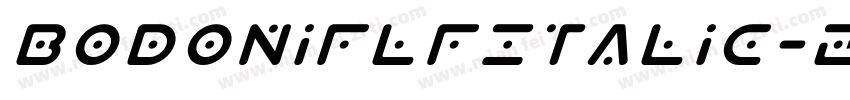BodoniflfItalic-2OEw字体转换
