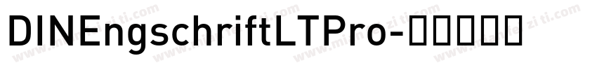 DINEngschriftLTPro字体转换