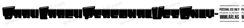 DarkLarchPersonalUseOnly-41JW字体转换