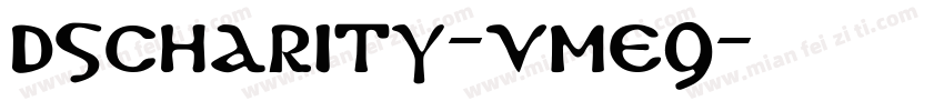 DsCharity-vme9字体转换