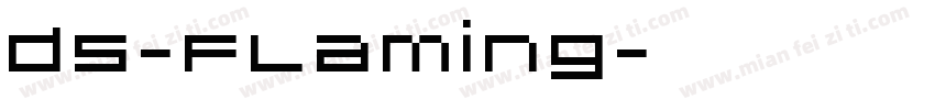DS-flaming字体转换