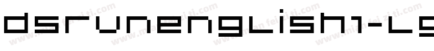 DsRunenglish1-lgew字体转换
