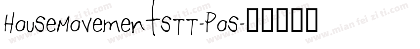 HouseMovementsTT-Pos字体转换