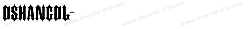 DSHanGDL字体转换