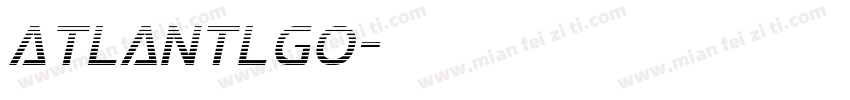 Atlantlgo字体转换
