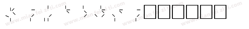 Predator字体转换