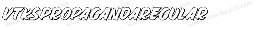 VtksPropagandaRegular字体转换